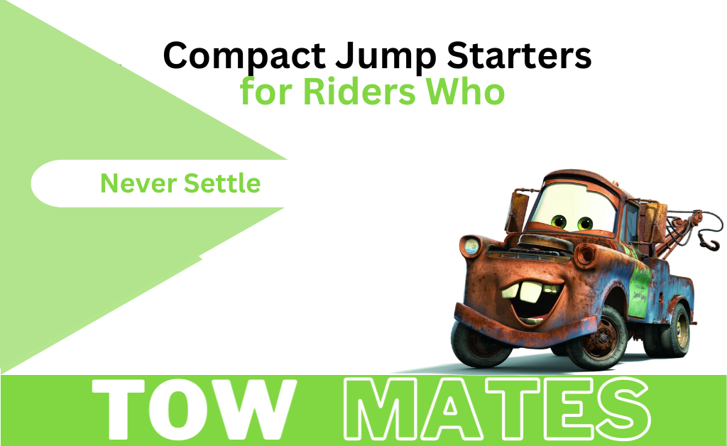 Compact Jump Starters for Riders